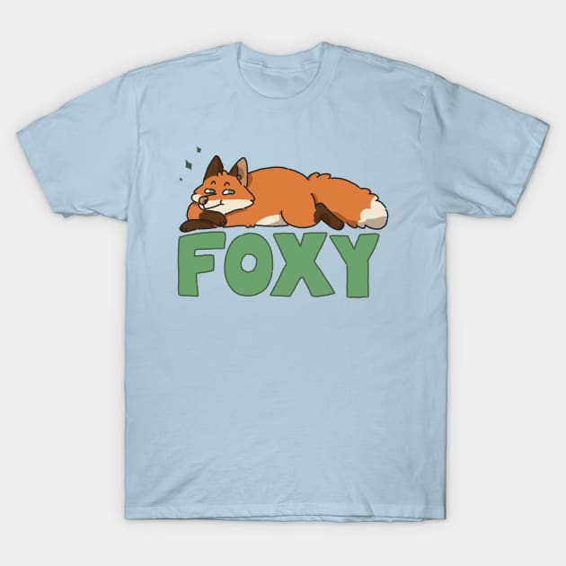 Foxy Fox T-Shirt by goccart